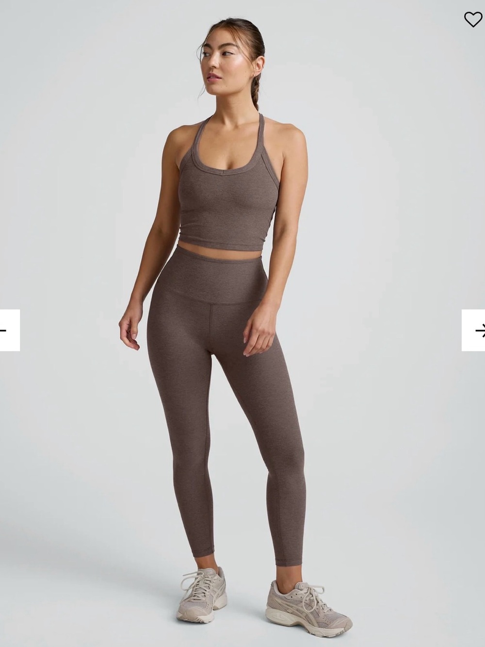 Beyond Yoga- Spacedye Umber Heather Legging- xs
